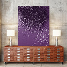 PURPLE Glitter Dream #1 #shiny #decor #art by Anita & Bella Jantz on GIANT ART - fuchsia photo manipulation