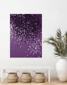 PURPLE Glitter Dream #1 #shiny #decor #art by Anita & Bella Jantz on GIANT ART - fuchsia photo manipulation