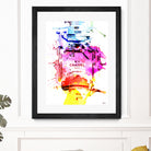 Chanel Shards by Daniel Janda on GIANT ART - white mixed media