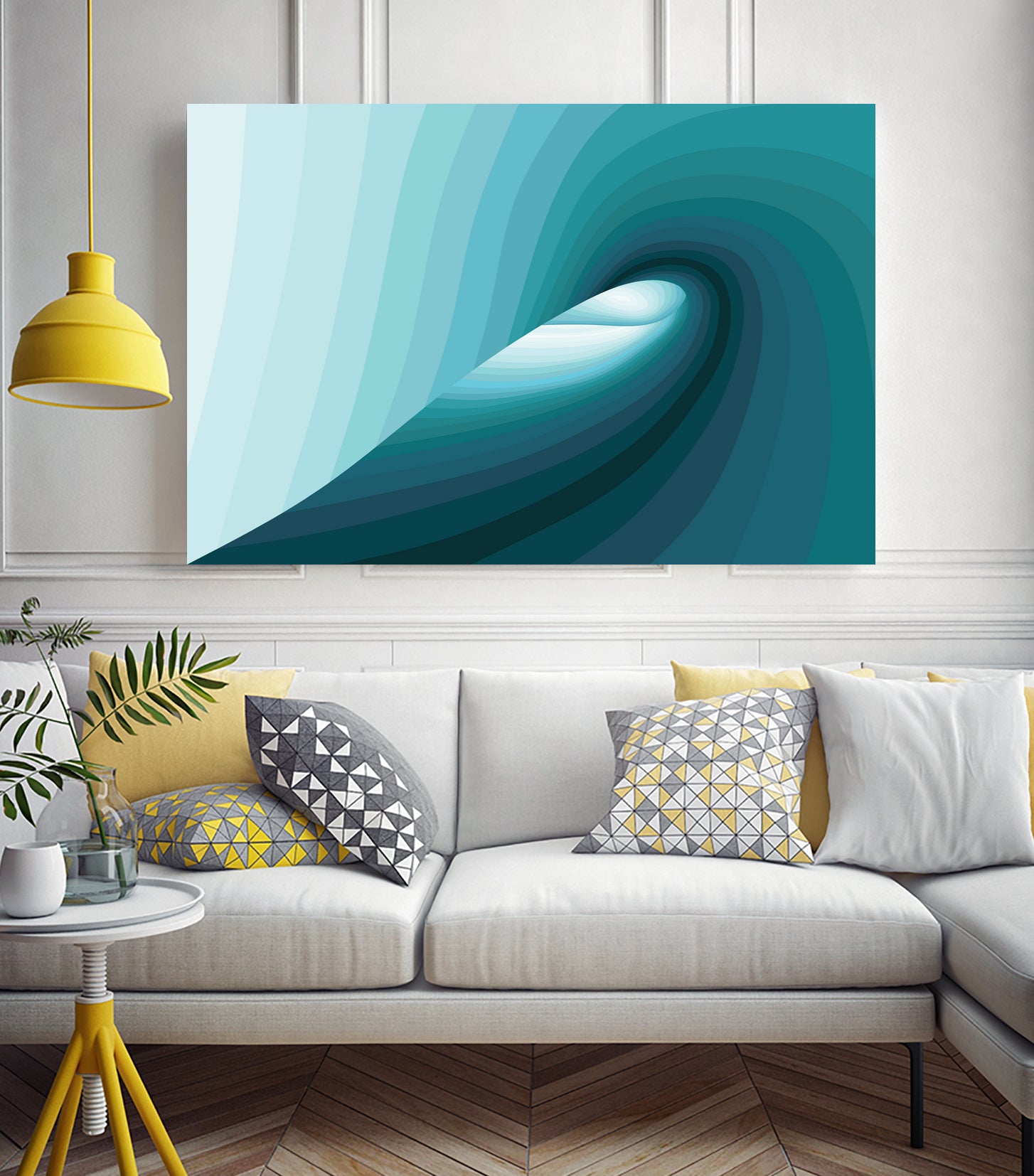 SE0301-Blue barrel by Francois Jaubert on GIANT ART - blue digital drawing