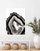 Agate Rose Gold Glitter Glam #4 #gem #decor #art by Anita & Bella Jantz on GIANT ART - gray photo illustration