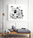 Cats Invasion by Diva Adiwijaya on GIANT ART - black character design