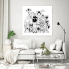 Cats Invasion by Diva Adiwijaya on GIANT ART - black character design