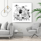 Cats Invasion by Diva Adiwijaya on GIANT ART - black character design