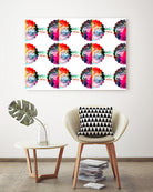 Coke Bottle Caps by Daniel Janda on GIANT ART - red mixed media