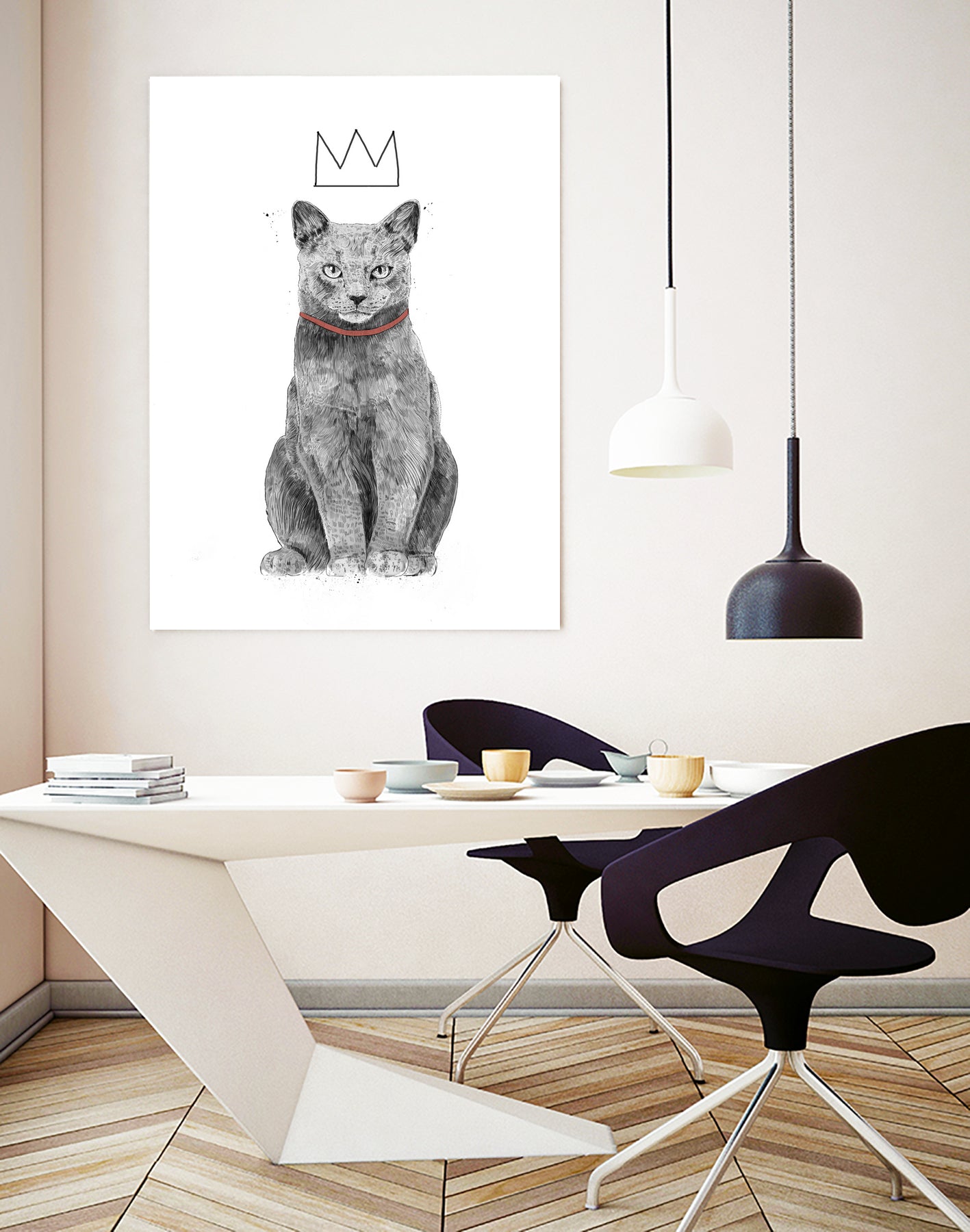 King Of Everything by Solti Balázs on GIANT ART - white digital drawing