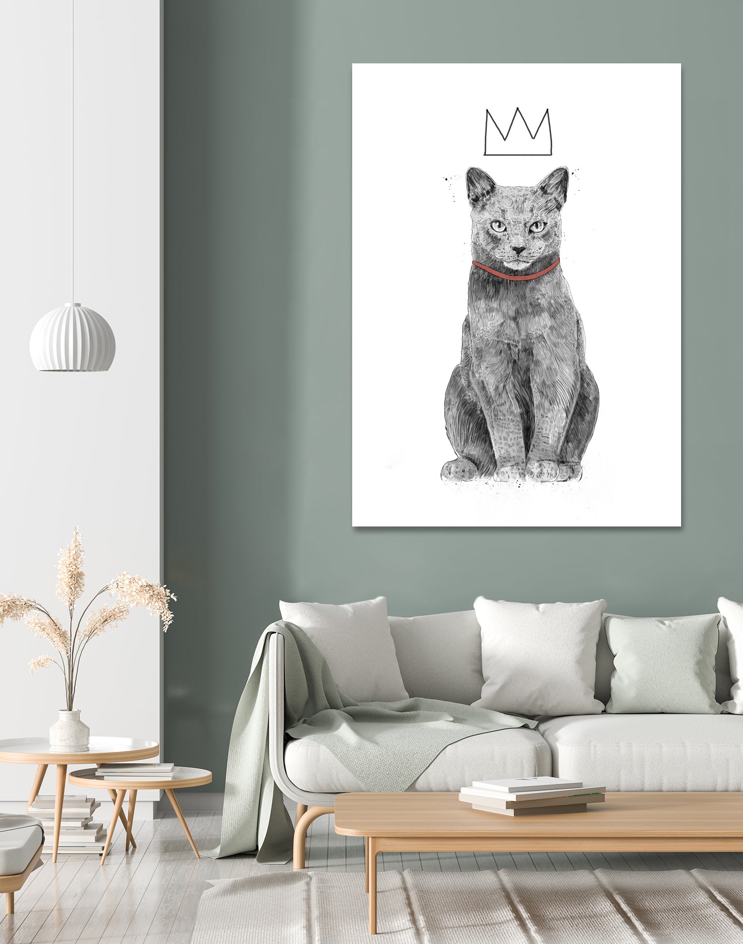 King Of Everything by Solti Balázs on GIANT ART - white digital drawing