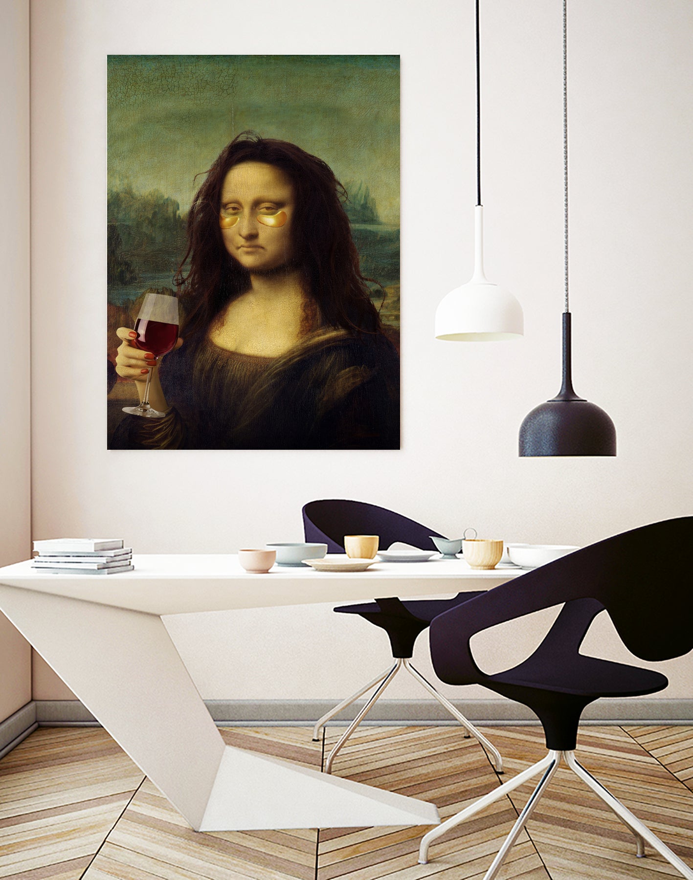 Monday Lisa by Artem Pozdnyakov on GIANT ART - brown photo illustration