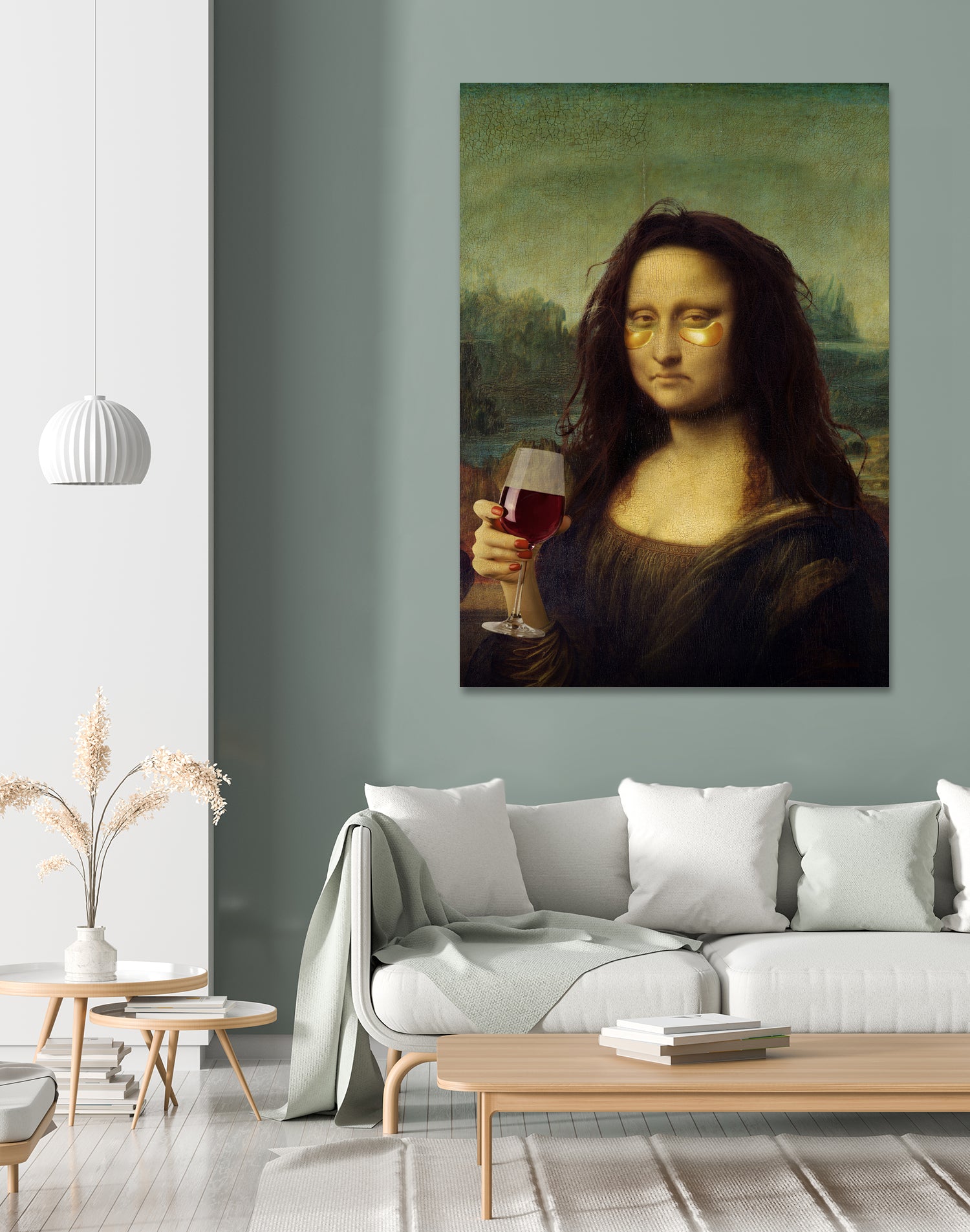 Monday Lisa by Artem Pozdnyakov on GIANT ART - brown photo illustration