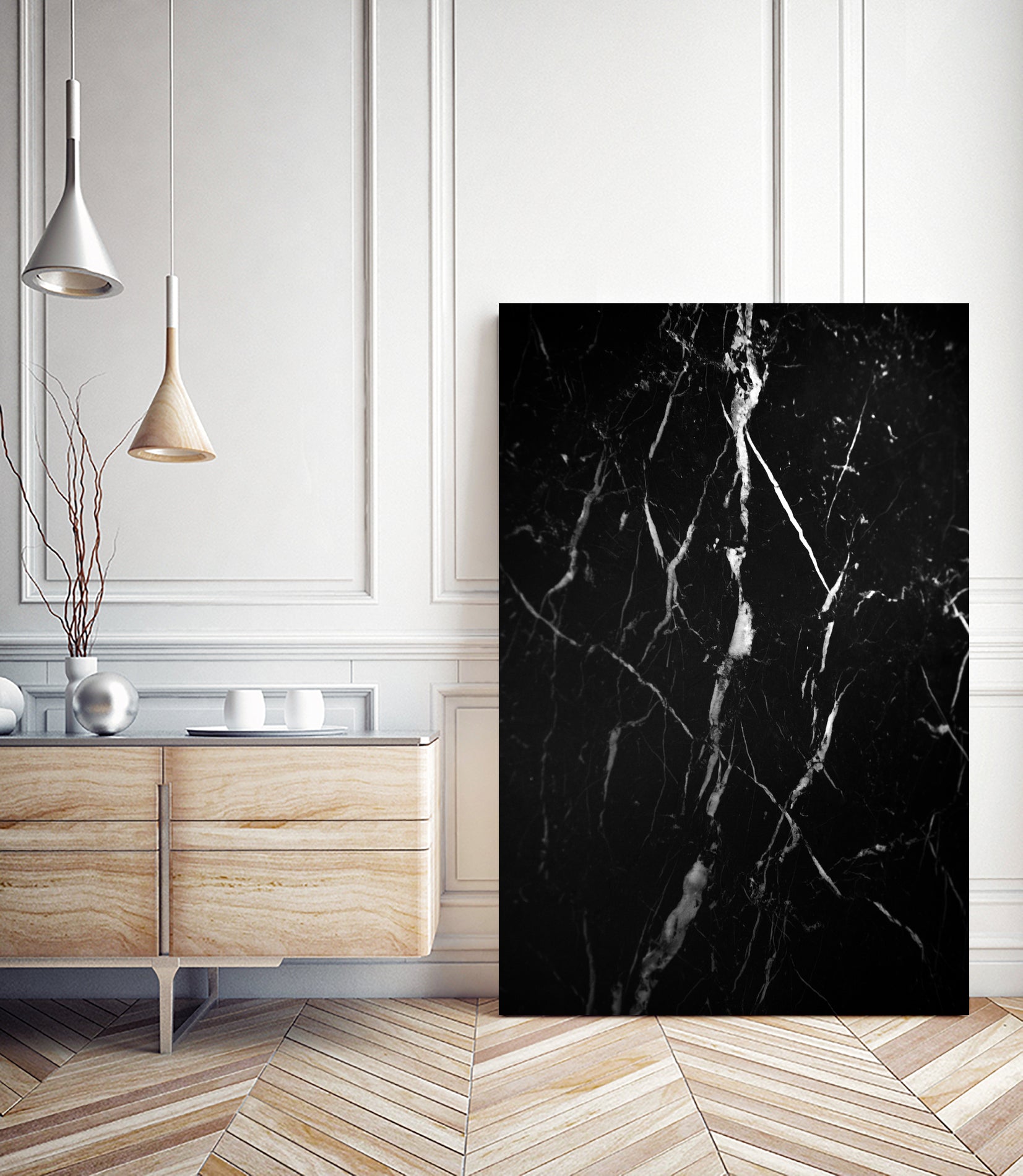 Black Marble Glam #1 #decor #art by Anita & Bella Jantz on GIANT ART - black photo illustration