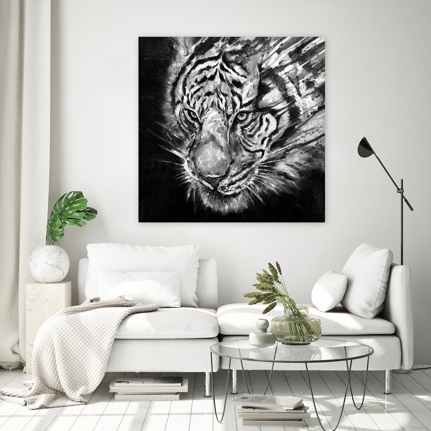 Nightstalker B&W by Marc Allante on GIANT ART - white photo illustration