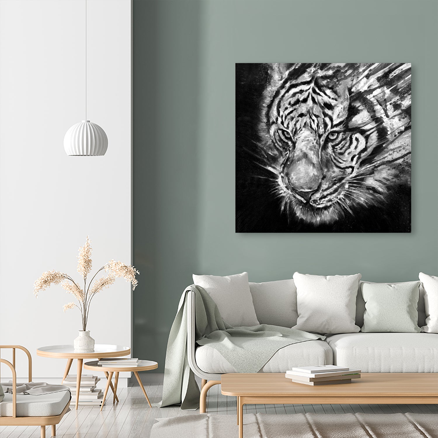 Nightstalker B&W by Marc Allante on GIANT ART - white photo illustration