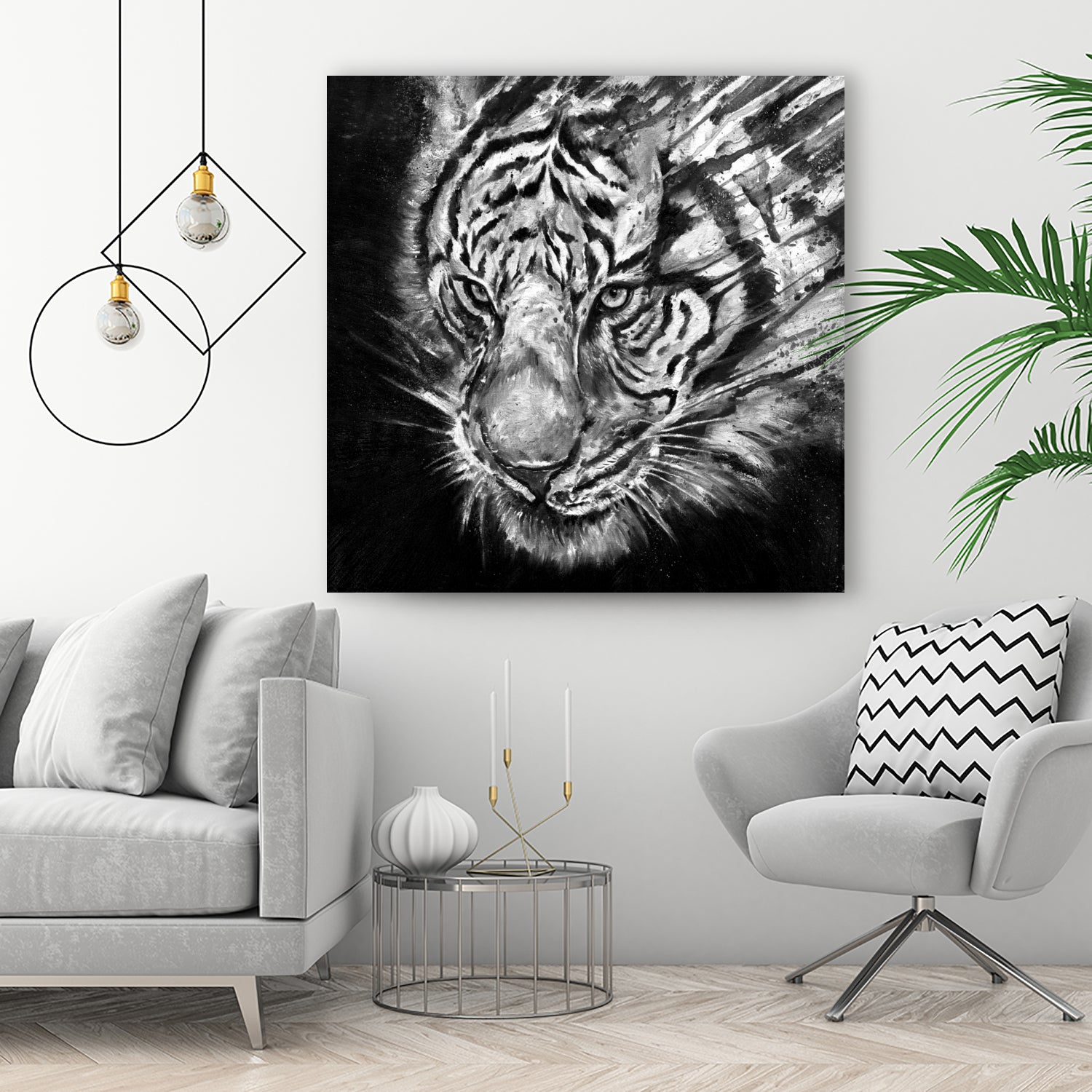 Nightstalker B&W by Marc Allante on GIANT ART - white photo illustration