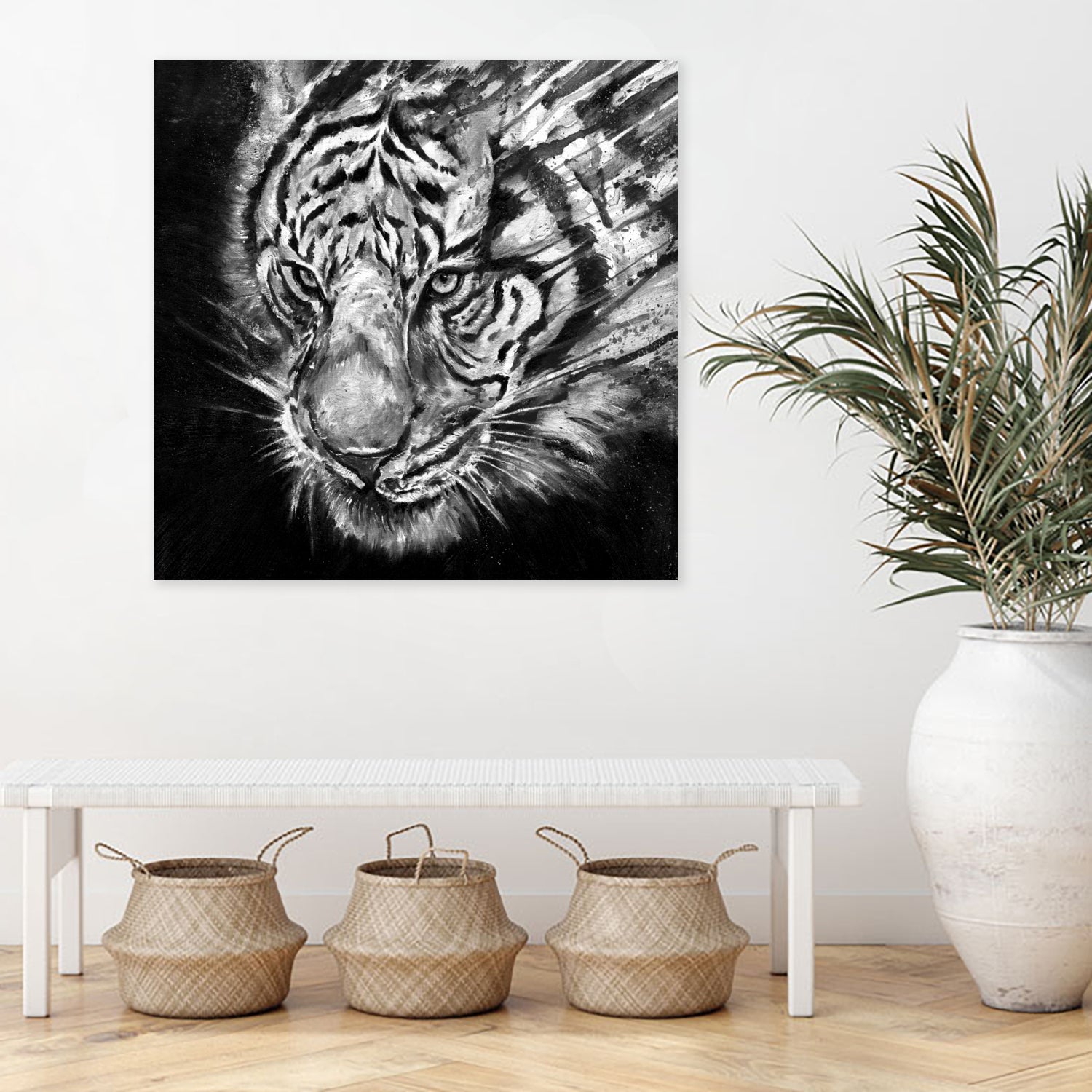 Nightstalker B&W by Marc Allante on GIANT ART - white photo illustration