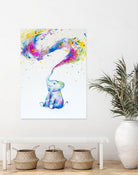 Spring by Marc Allante on GIANT ART - blue photo illustration