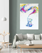 Spring by Marc Allante on GIANT ART - blue photo illustration