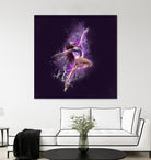 Dancer by Claudio Tosi on GIANT ART - fuchsia digital painting