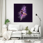 Dancer by Claudio Tosi on GIANT ART - fuchsia digital painting
