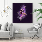 Dancer by Claudio Tosi on GIANT ART - fuchsia digital painting