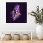 Dancer by Claudio Tosi on GIANT ART - fuchsia digital painting