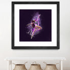 Dancer by Claudio Tosi on GIANT ART - fuchsia digital painting