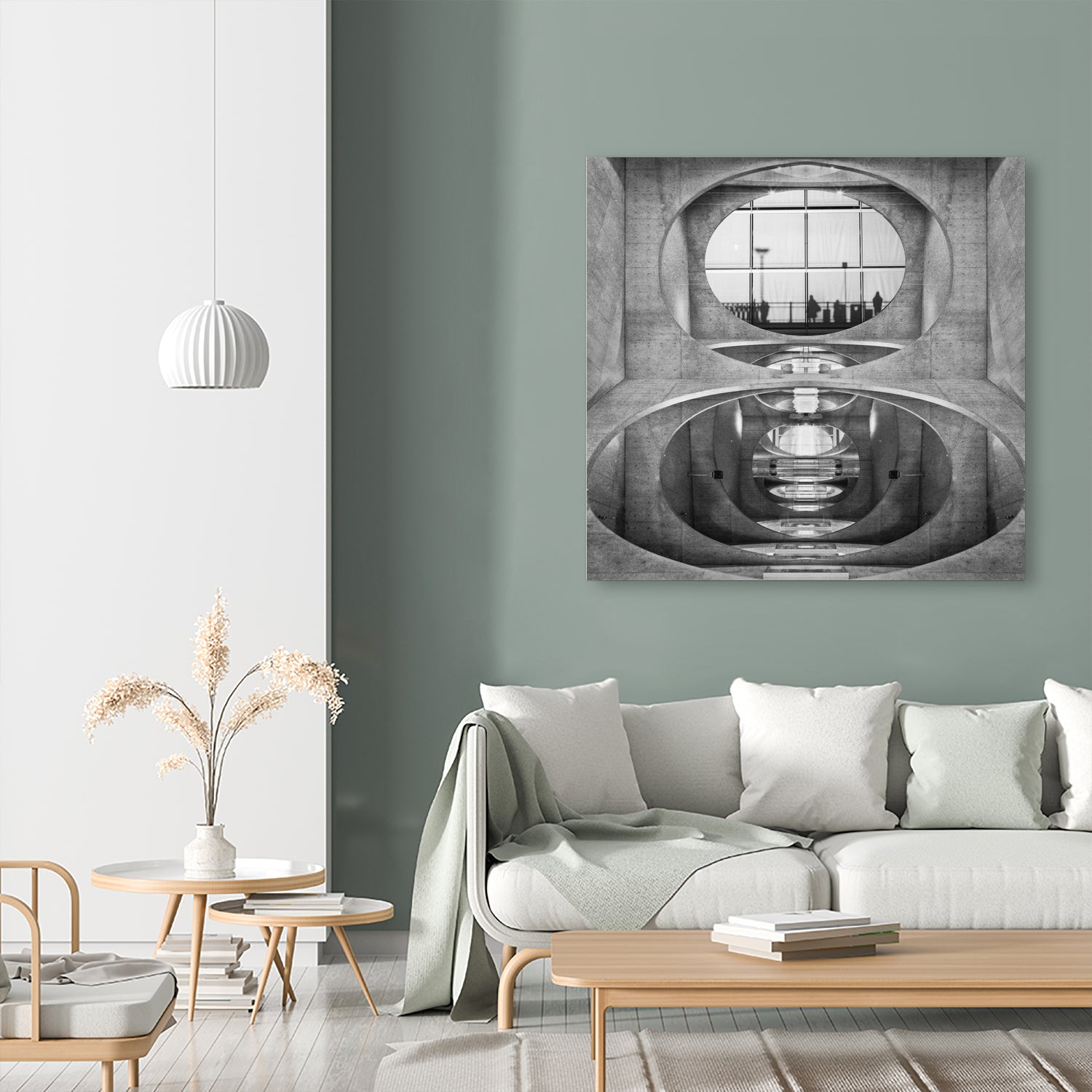 Oval City by Dariusz Klimczak on GIANT ART - gray photo illustration