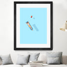 Float - Under the sun by Jason Ratliff on GIANT ART - blue digital painting