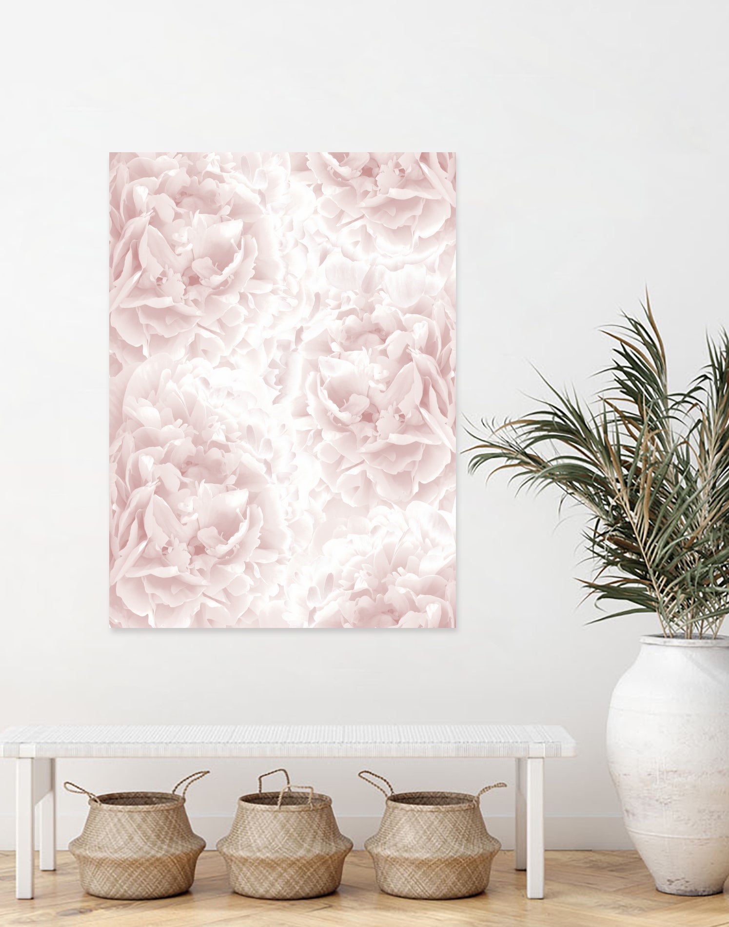 Blush Rose Peonies Dream #1 #floral #decor #art by Anita & Bella Jantz on GIANT ART - pink photo illustration