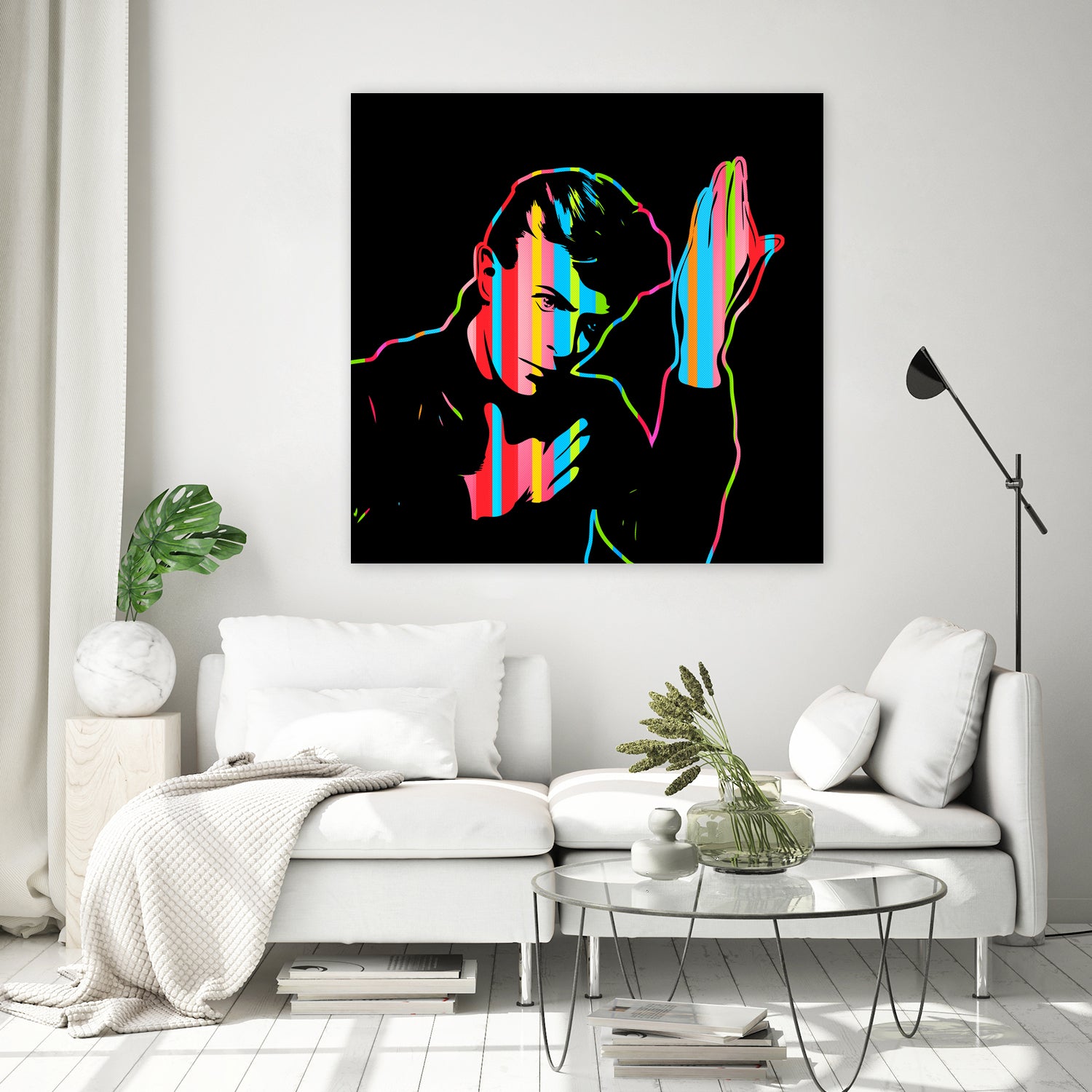 David Bowie | Dark | Pop Art by William Cuccio on GIANT ART - black digital painting