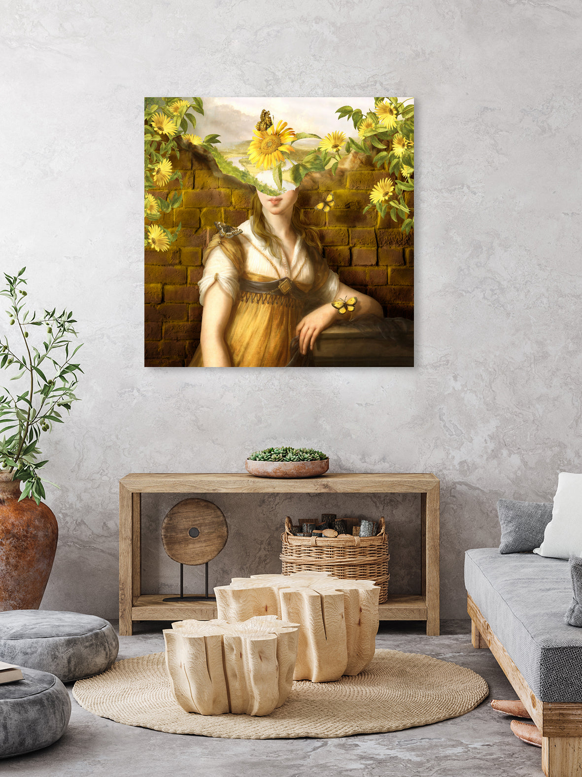 A Wandering Mind v2 by Diogo Veríssimo on GIANT ART - yellow digital painting