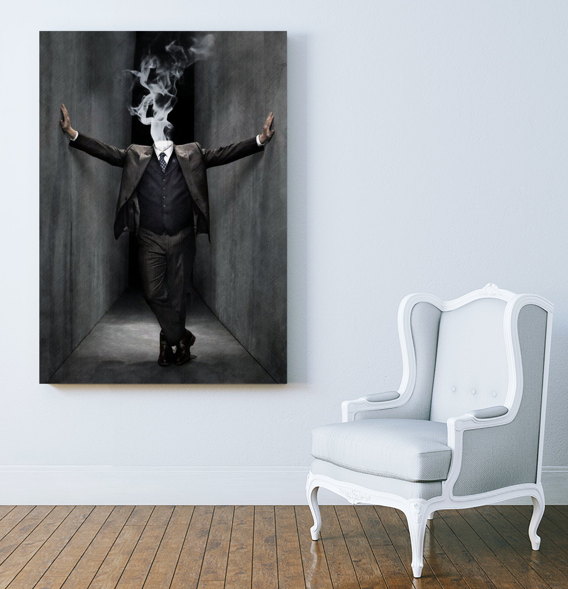 Walls ... by Menelaos Trompoukis on GIANT ART - gray digital painting