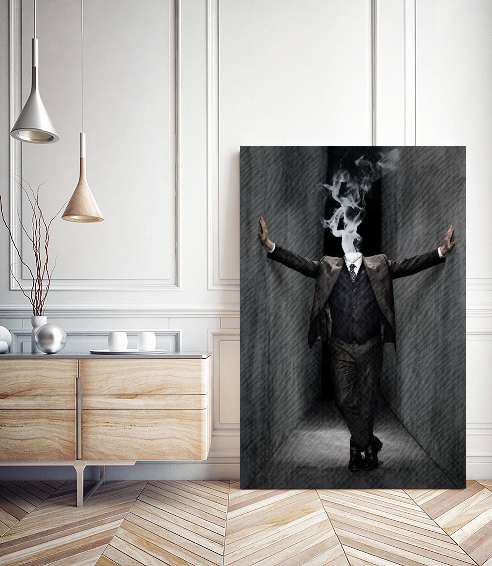 Walls ... by Menelaos Trompoukis on GIANT ART - gray digital painting