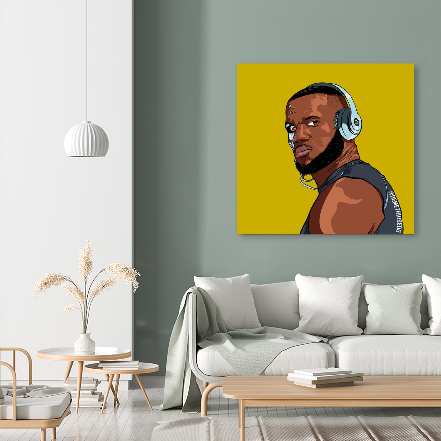 lebronjames by Ed Demetrius on GIANT ART - black digital drawing