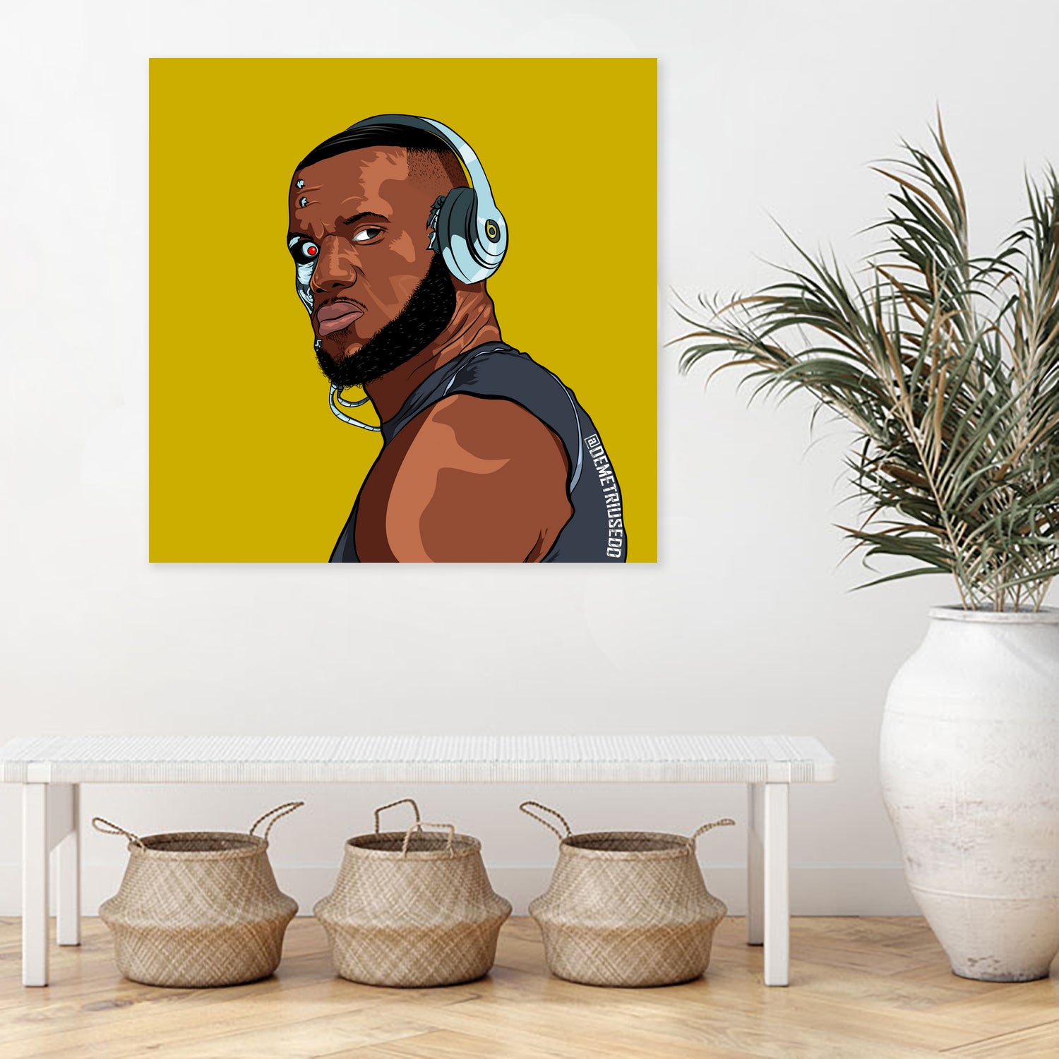 lebronjames by Ed Demetrius on GIANT ART - black digital drawing