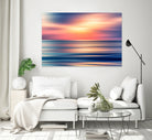 Abstract Sunset II by Tenyo Marchev on GIANT ART - orange processing/programming