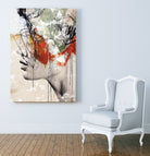 Abstract deconstruction ... by Menelaos Trompoukis on GIANT ART - orange digital painting