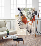 Abstract deconstruction ... by Menelaos Trompoukis on GIANT ART - orange digital painting