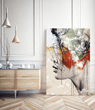 Abstract deconstruction ... by Menelaos Trompoukis on GIANT ART - orange digital painting