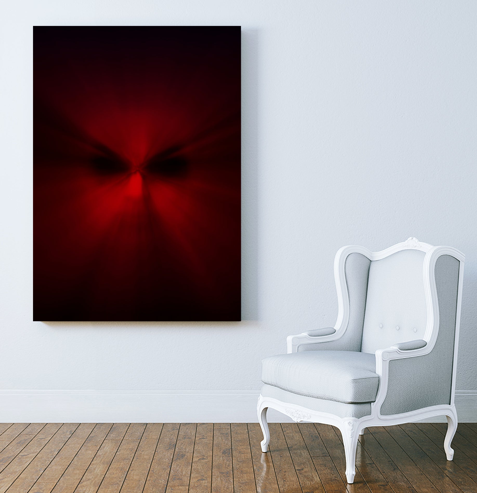 Blood Light by Anton Kalinichev on GIANT ART - red digital painting