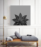 Gray Black Agave with Black Silver Glitter #3 #shiny by Anita & Bella Jantz on GIANT ART - gray photo illustration