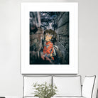 Disappearing by David Kostap on GIANT ART - red photo illustration