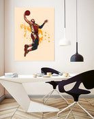 Dwayne Wade by Cearlson Vios on GIANT ART - black vector illustration