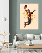 Dwayne Wade by Cearlson Vios on GIANT ART - black vector illustration