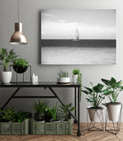 Sailing in the Caribbean Sea 2 by Anitas Bellas Art on GIANT ART - white coastal sailing