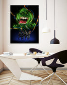Ghostbusters by Nikita Abakumov on GIANT ART - black digital painting