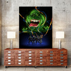 Ghostbusters by Nikita Abakumov on GIANT ART - black digital painting