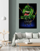 Ghostbusters by Nikita Abakumov on GIANT ART - black digital painting