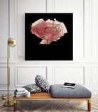 rose - one line art by Andrew Strugallo on GIANT ART - white digital drawing