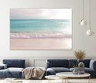 Soft Pastel Ocean Waves 1 by Anitas Bellas Art on GIANT ART - pink coastal carabeean sea