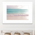 Soft Pastel Ocean Waves 1 by Anitas Bellas Art on GIANT ART - pink coastal carabeean sea